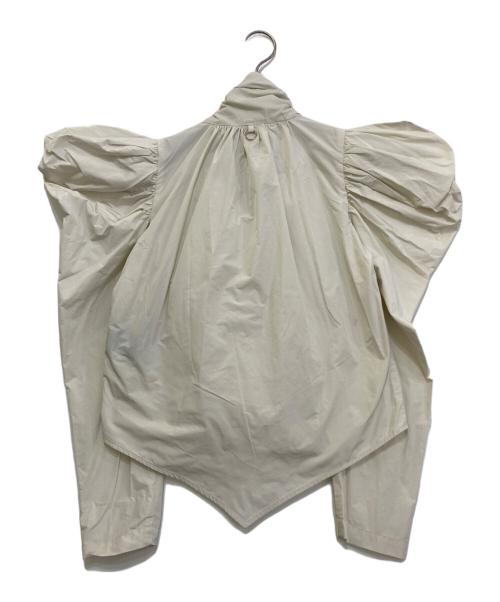 HEELAL（ヘラル）HEELAL (ヘラル) ボウタイブラウス ベージュ サイズ:Fの古着・服飾アイテム