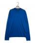 JIL SANDER（ジルサンダー）の古着「Vネックウールニット M220308」｜ブルー