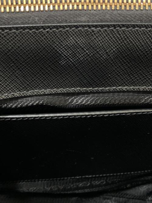 PRADA（プラダ）PRADA (プラダ) GALLERIA SAFFIANO LEATHER BAG　1BA801 ネロ/ブラックの古着・服飾アイテム