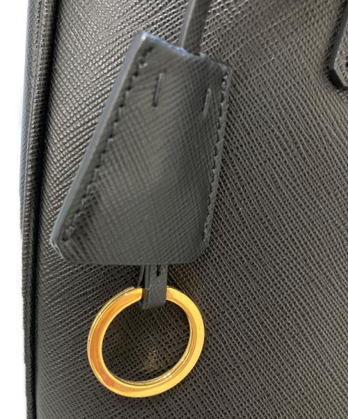 PRADA（プラダ）PRADA (プラダ) GALLERIA SAFFIANO LEATHER BAG　1BA801 ネロ/ブラックの古着・服飾アイテム
