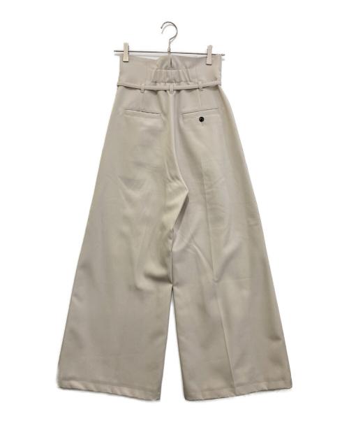 UNITED TOKYO（ユナイテッドトーキョー）UNITED TOKYO (ユナイテッドトーキョー) HAKAMAタックワイドパンツ ベージュ サイズ:2の古着・服飾アイテム