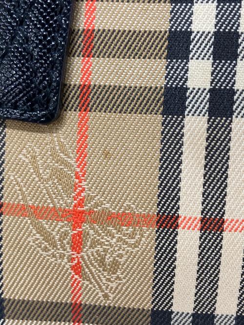 BURBERRY（バーバリー）BURBERRY (バーバリー) ノバチェック トートバッグ ベージュの古着・服飾アイテム