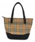 BURBERRY (バーバリー) ノバチェック トートバッグ ベージュ：13000円
