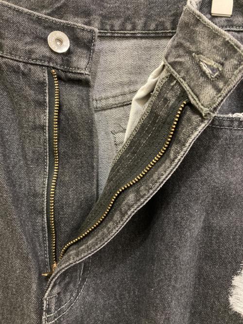 PRANK PROJECT（プランクプロジェクト）PRANK PROJECT (プランクプロジェクト) Hard Clashed Jeans ブラック サイズ:38の古着・服飾アイテム