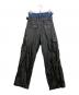 PRANK PROJECT (プランクプロジェクト) Double West Layered Denim Pants ブラック サイズ:38：8000円