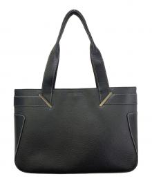 GUCCI（グッチ）の古着「レザートートバッグ　002・1135」｜ブラック