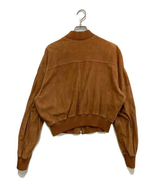 EMPORIO ARMANI（エンポリオ アルマーニ）EMPORIO ARMANI (エンポリオ アルマーニ) ジップアップジャケット ベージュ サイズ:42の古着・服飾アイテム