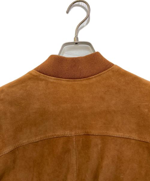 EMPORIO ARMANI（エンポリオ アルマーニ）EMPORIO ARMANI (エンポリオ アルマーニ) ジップアップジャケット ベージュ サイズ:42の古着・服飾アイテム
