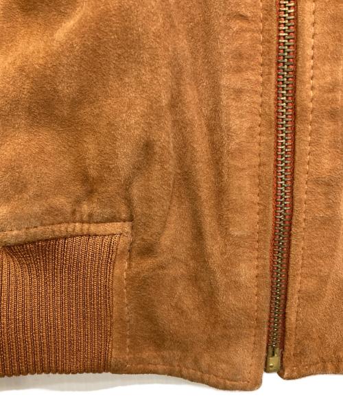 EMPORIO ARMANI（エンポリオ アルマーニ）EMPORIO ARMANI (エンポリオ アルマーニ) ジップアップジャケット ベージュ サイズ:42の古着・服飾アイテム