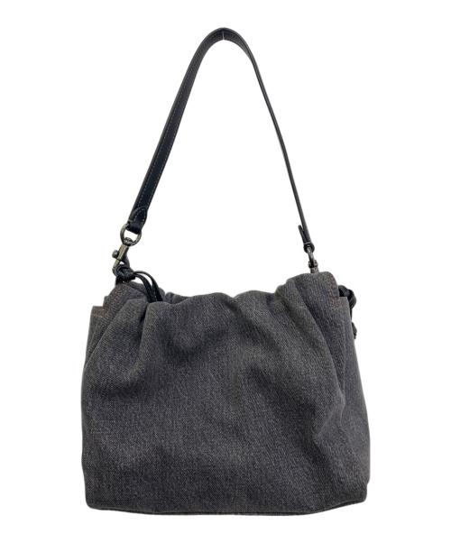 COACH（コーチ）COACH (コーチ) フェイ ドローストリング バッグ　CAK36 グレーの古着・服飾アイテム