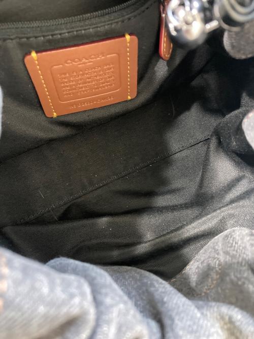 COACH（コーチ）COACH (コーチ) フェイ ドローストリング バッグ　CAK36 グレーの古着・服飾アイテム