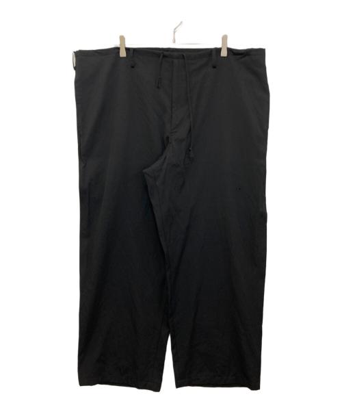 Yohji Yamamoto pour homme（ヨウジヤマモト プールオム）Yohji Yamamoto pour homme (ヨウジヤマモト プールオム) ウールギャバスラックス ブラック サイズ:3の古着・服飾アイテム