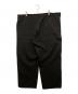 Yohji Yamamoto pour homme (ヨウジヤマモト プールオム) ウールギャバスラックス ブラック サイズ:3：15000円