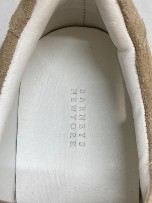 BARNEYS NEWYORK（バーニーズ・ニューヨーク）BARNEYS NEWYORK (バーニーズ・ニューヨーク) モカシンスニーカー ベージュ サイズ:40の古着・服飾アイテム