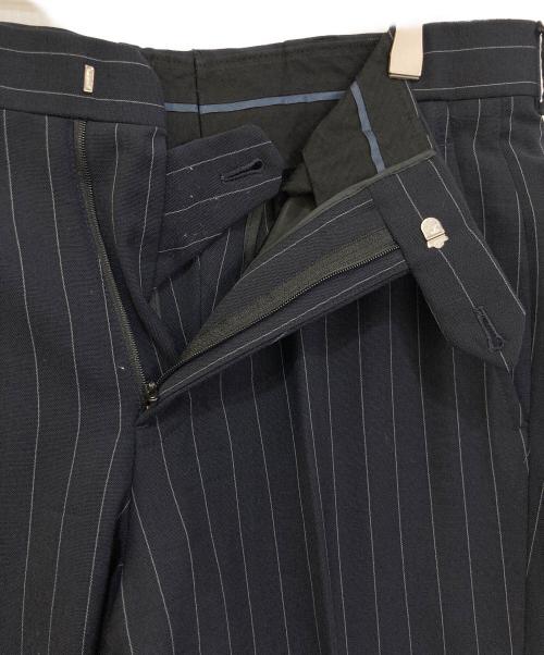 BROOKS BROTHERS（ブルックスブラザーズ）BROOKS BROTHERS (ブルックスブラザーズ) ストライプセットアップスーツ ネイビー サイズ:-（実寸参照)の古着・服飾アイテム