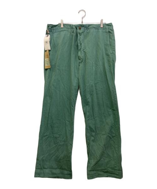 RRL（ダブルアールエル）RRL (ダブルアールエル) フィールドチノパン グリーン サイズ:W32の古着・服飾アイテム