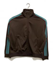 MAISON SPECIAL（メゾンスペシャル）の古着「Prime-Over Crochet Line Track Jacket　11232111301」｜ブラウン