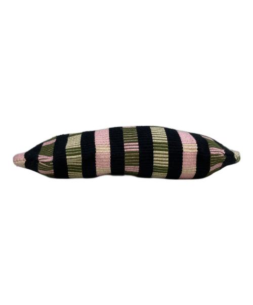 MARNI（マルニ）MARNI (マルニ) MARNI MARKET BOAT BAG ピンク×ブラックの古着・服飾アイテム