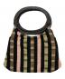 MARNI (マルニ) MARNI MARKET BOAT BAG ピンク×ブラック：13000円