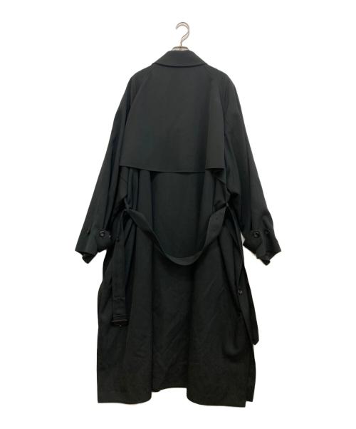 THE RERACS（ザ リラクス）THE RERACS (ザ リラクス) THE TRENCH PONCHO グレー サイズ:Fの古着・服飾アイテム
