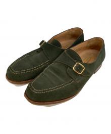F.LLI Giacometti（フラテッリ ジャコメッティ）の古着「Jonathan monk loafer」｜オリーブ