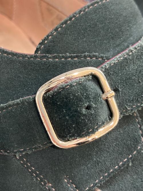F.LLI Giacometti（フラテッリ ジャコメッティ）F.LLI Giacometti (フラテッリ ジャコメッティ) Jonathan monk loafer オリーブ サイズ:43の古着・服飾アイテム