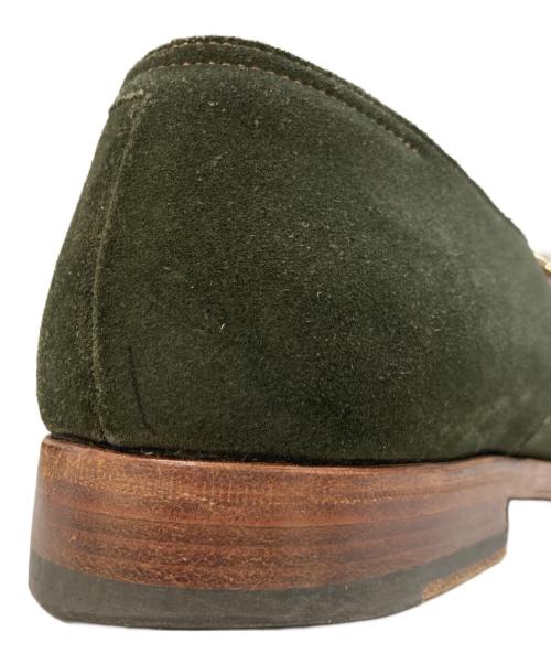 F.LLI Giacometti（フラテッリ ジャコメッティ）F.LLI Giacometti (フラテッリ ジャコメッティ) Jonathan monk loafer オリーブ サイズ:43の古着・服飾アイテム