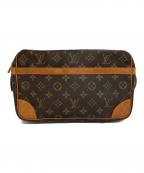 LOUIS VUITTONルイ ヴィトン）の古着「コンピエーニュ28/クラッチバッグ　M51845」｜ブラウン