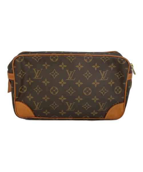 LOUIS VUITTON（ルイ ヴィトン）LOUIS VUITTON (ルイ ヴィトン) コンピエーニュ28/クラッチバッグ　M51845 ブラウンの古着・服飾アイテム