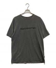thisisneverthat（ディスイズネバーザット）の古着「プリントロゴTシャツ」｜グレー