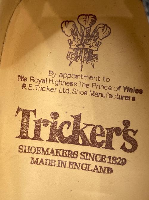 Tricker's（トリッカーズ）Tricker's (トリッカーズ) APPLETON ストレートチップシューズ　8042/1 ブラック サイズ:6 1/2の古着・服飾アイテム