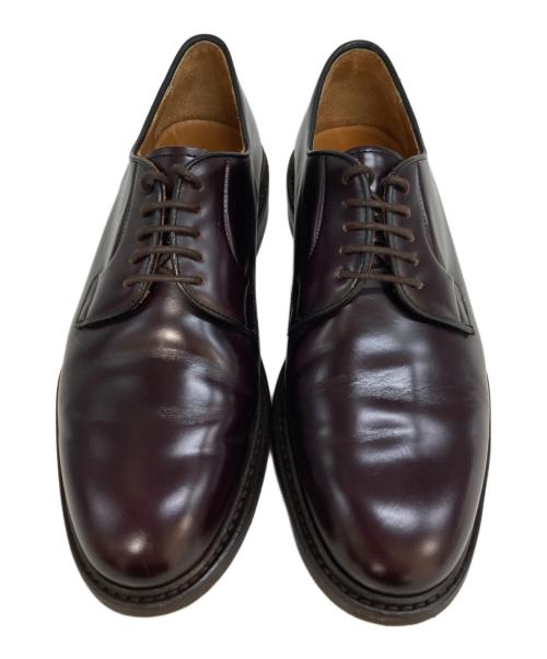 berwick（バーウィック）berwick (バーウィック) プレーントゥシューズ　3680 ブラウン サイズ:6 1/2の古着・服飾アイテム