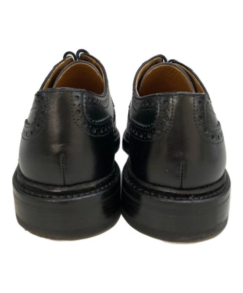 berwick（バーウィック）berwick (バーウィック) ウィングチップシューズ　5032 ブラック サイズ:6の古着・服飾アイテム