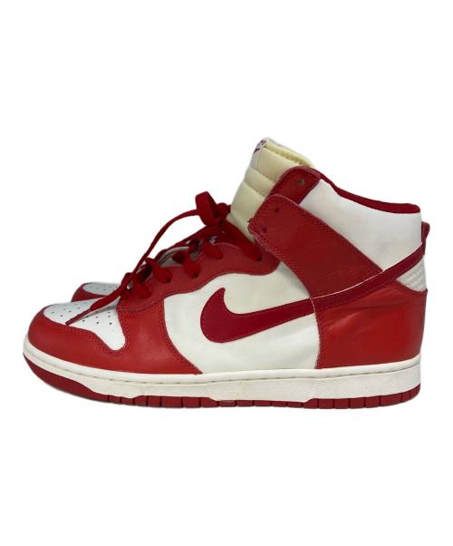 NIKE（ナイキ）NIKE (ナイキ) DUNK HI　630335-161 レッド サイズ:29.5の古着・服飾アイテム