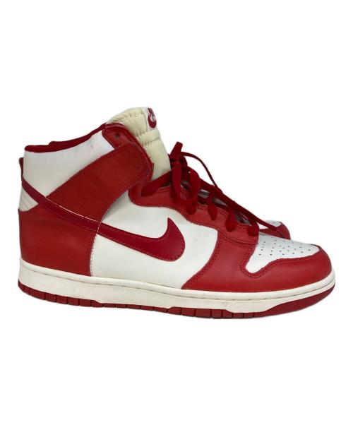 NIKE（ナイキ）NIKE (ナイキ) DUNK HI　630335-161 レッド サイズ:29.5の古着・服飾アイテム