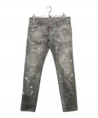 DSQUARED2ディースクエアード）の古着「PANTS 5 POCKETS /SEXY TWIST JEAN」｜グレー