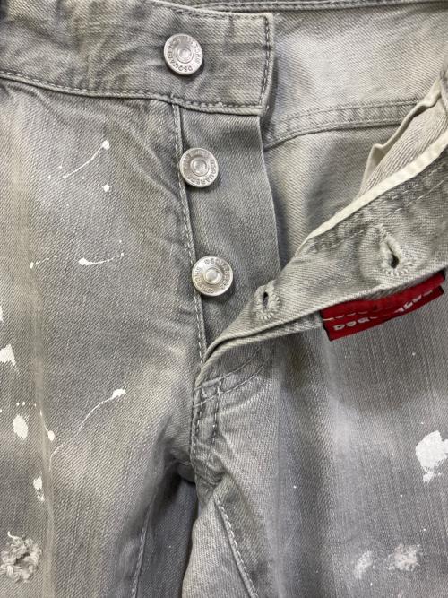 DSQUARED2（ディースクエアード）DSQUARED2 (ディースクエアード) PANTS 5 POCKETS /SEXY TWIST JEAN グレー サイズ:48の古着・服飾アイテム