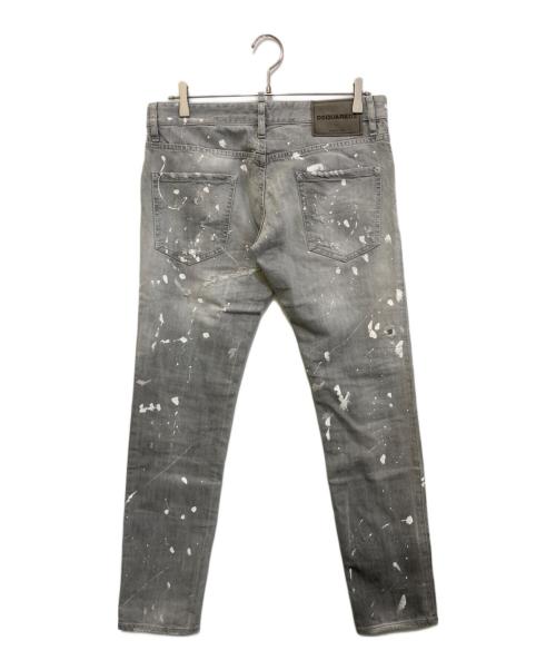 DSQUARED2（ディースクエアード）DSQUARED2 (ディースクエアード) PANTS 5 POCKETS /SEXY TWIST JEAN グレー サイズ:48の古着・服飾アイテム