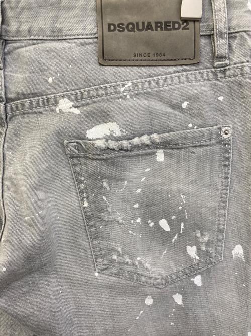 DSQUARED2（ディースクエアード）DSQUARED2 (ディースクエアード) PANTS 5 POCKETS /SEXY TWIST JEAN グレー サイズ:48の古着・服飾アイテム
