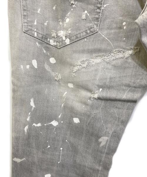 DSQUARED2（ディースクエアード）DSQUARED2 (ディースクエアード) PANTS 5 POCKETS /SEXY TWIST JEAN グレー サイズ:48の古着・服飾アイテム