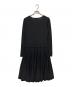 FOXEY (フォクシー) vネックワンピース　29006-KA0FF111NM ブラック サイズ:38：8000円