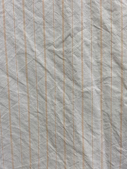 Ernie Palo（アーニーパロ）Ernie Palo (アーニーパロ) Silk Cotton Stripe Shirt ベージュ サイズ:38の古着・服飾アイテム