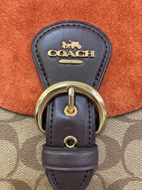 COACH（コーチ）COACH (コーチ) クリオ ショルダーバッグ　C5691 ブラウンの古着・服飾アイテム