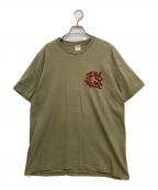 SUPREMEシュプリーム）の古着「Support UNIT TEE」｜オリーブ