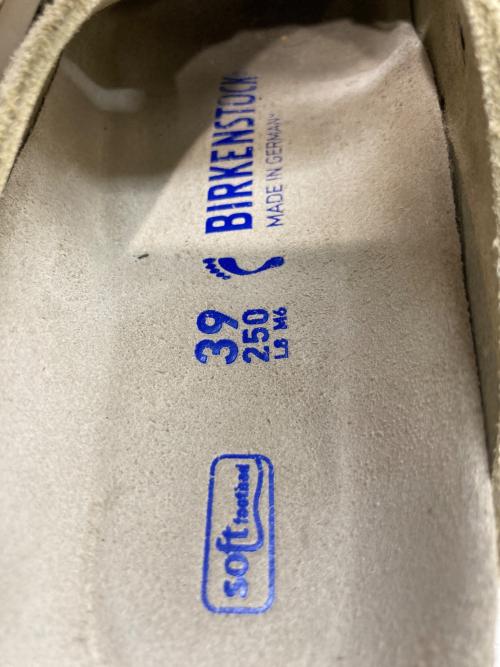 BIRKENSTOCK（ビルケンシュトック）BIRKENSTOCK (ビルケンシュトック) Boston ベージュ サイズ:39の古着・服飾アイテム