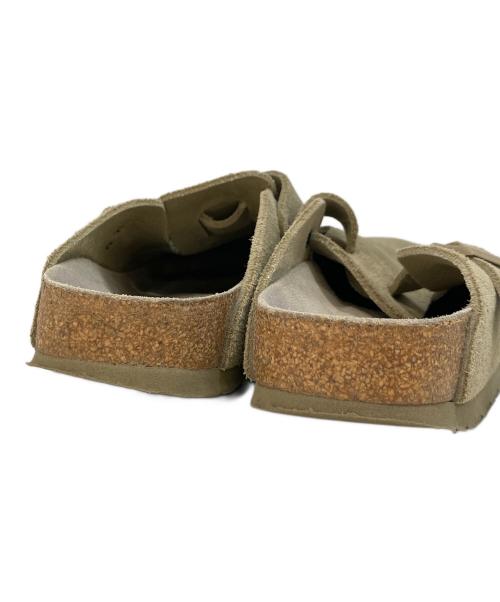 BIRKENSTOCK（ビルケンシュトック）BIRKENSTOCK (ビルケンシュトック) Boston ベージュ サイズ:39の古着・服飾アイテム