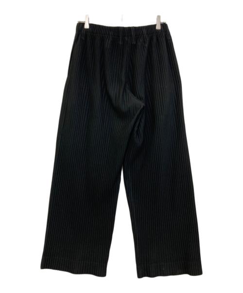 HOMME PLISSE ISSEY MIYAKE（オム プリッセ イッセイ ミヤケ）HOMME PLISSE ISSEY MIYAKE (オム プリッセ イッセイ ミヤケ) TAILORED PLEATS PANTS ブラック サイズ:1の古着・服飾アイテム