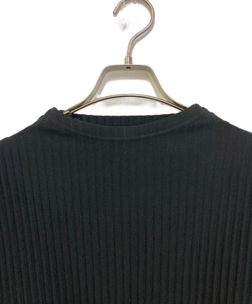 HOMME PLISSE ISSEY MIYAKE（オム プリッセ イッセイ ミヤケ）HOMME PLISSE ISSEY MIYAKE (オム プリッセ イッセイ ミヤケ) MC November プリーツカットソー　HP43JK122 ブラック サイズ:2の古着・服飾アイテム