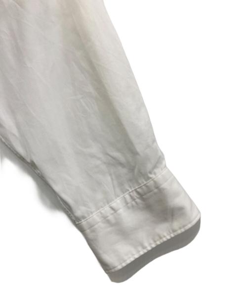 COMME des GARCONS HOMME PLUS（コムデギャルソンオムプリュス）COMME des GARCONS HOMME PLUS (コムデギャルソンオムプリュス) 26SS 幾何学模様カットアウト オーバーサイズシャツ　PQ-B015 ホワイト サイズ:Sの古着・服飾アイテム