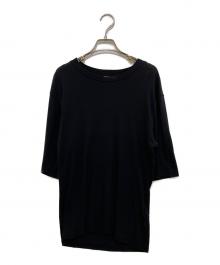ami（アミ）の古着「ライトフルイドジャージーTシャツ」｜ブラック